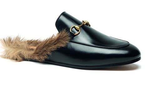 pantofole gucci con peluche|Gucci.